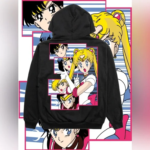 Sailor Moon Graphic Hoodie - Picture 2 of 2